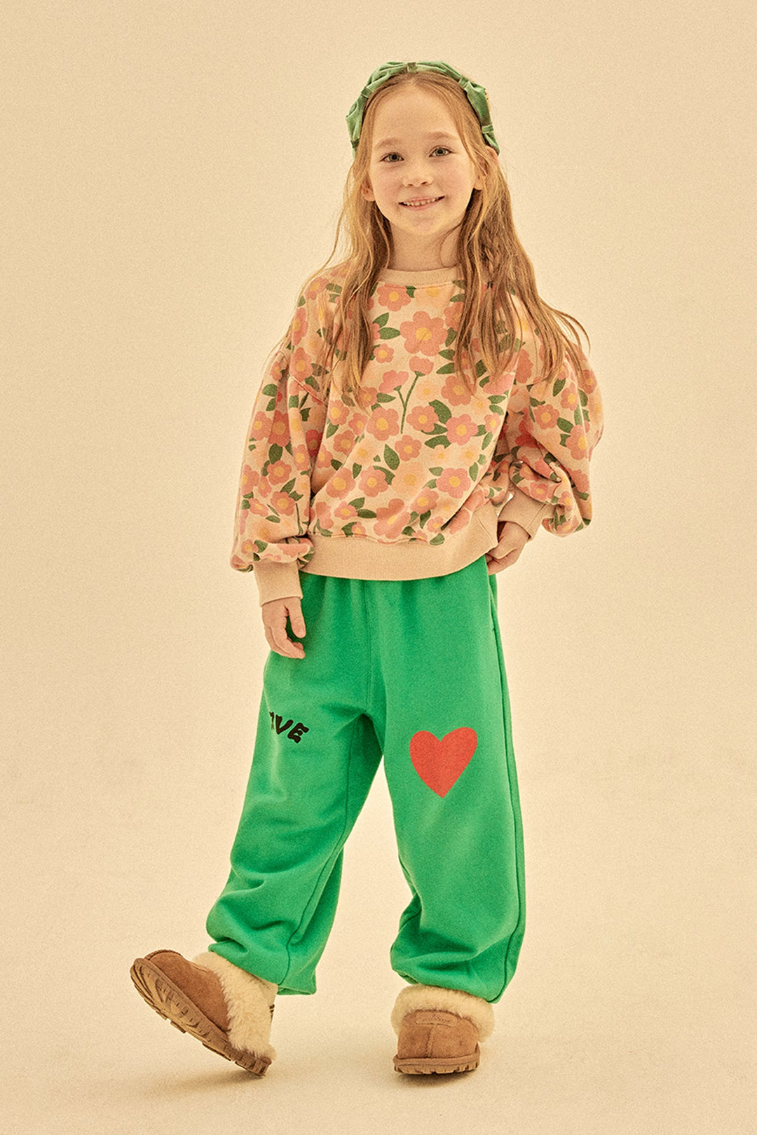 Coral Flower Sweatshirt by Jelly Mallow - Petite Belle