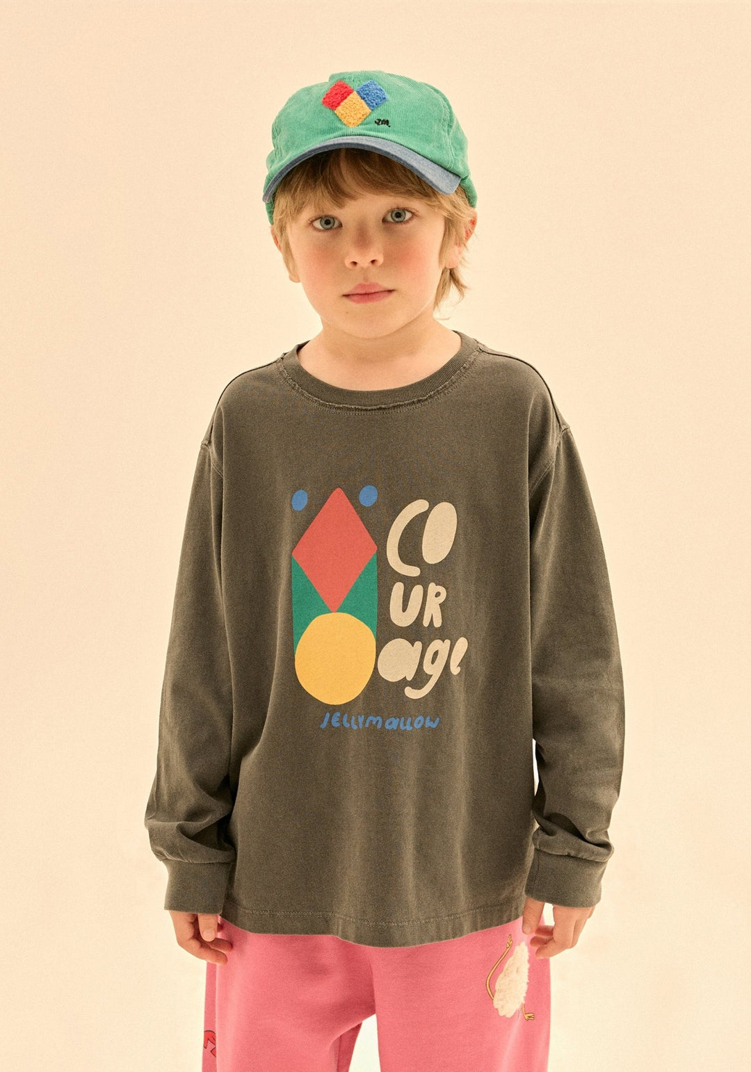 Courage Long-Sleeve Tee by Jelly Mallow - Petite Belle