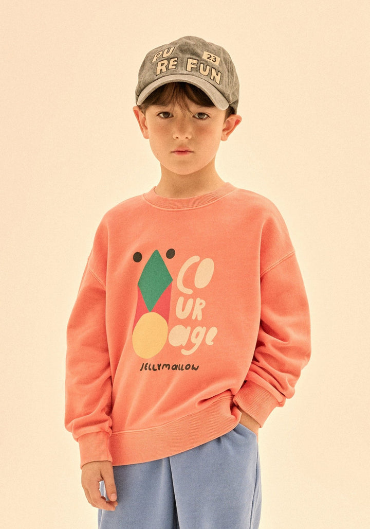 Courage Pigment Sweatshirt by Jelly Mallow - Petite Belle