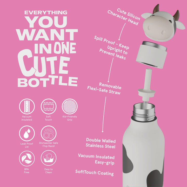Cow Bestie Bottle by Asobu - Petite Belle