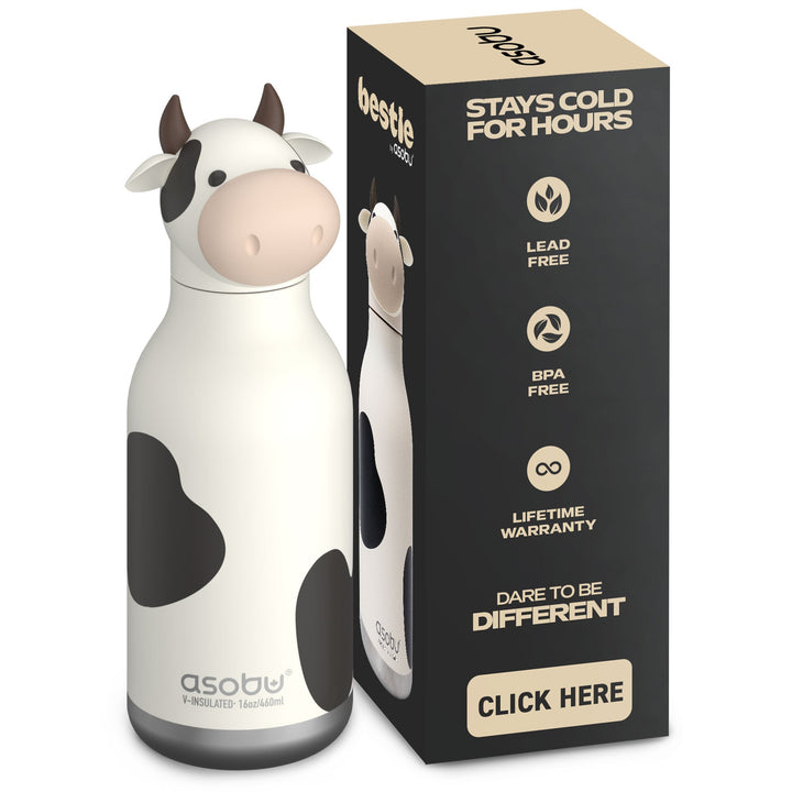 Cow Bestie Bottle by Asobu - Petite Belle