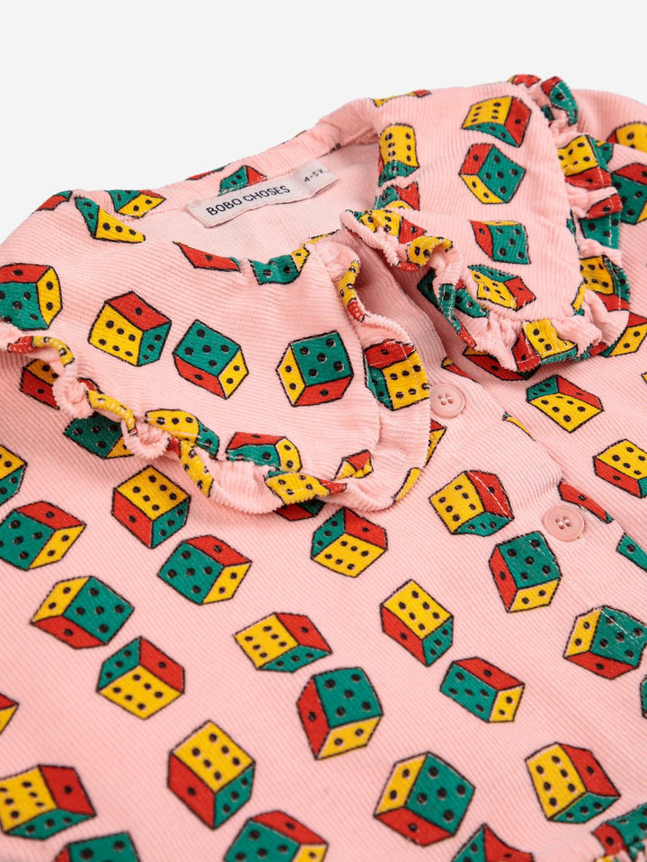 Dices All Over Corduroy Dress by Bobo Choses - Petite Belle