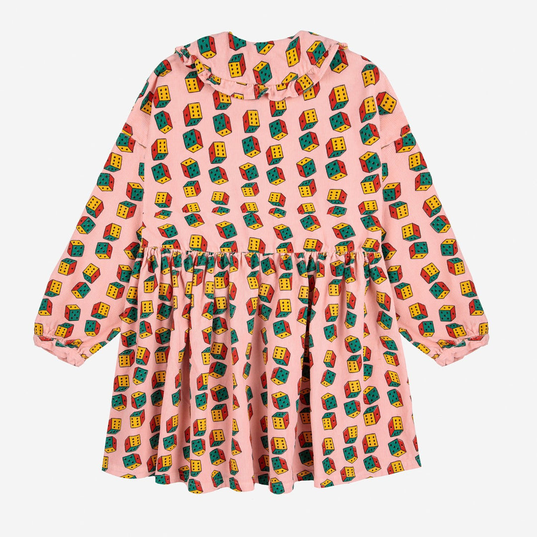 Dices All Over Corduroy Dress by Bobo Choses - Petite Belle