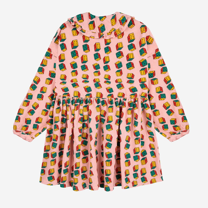 Dices All Over Corduroy Dress by Bobo Choses - Petite Belle