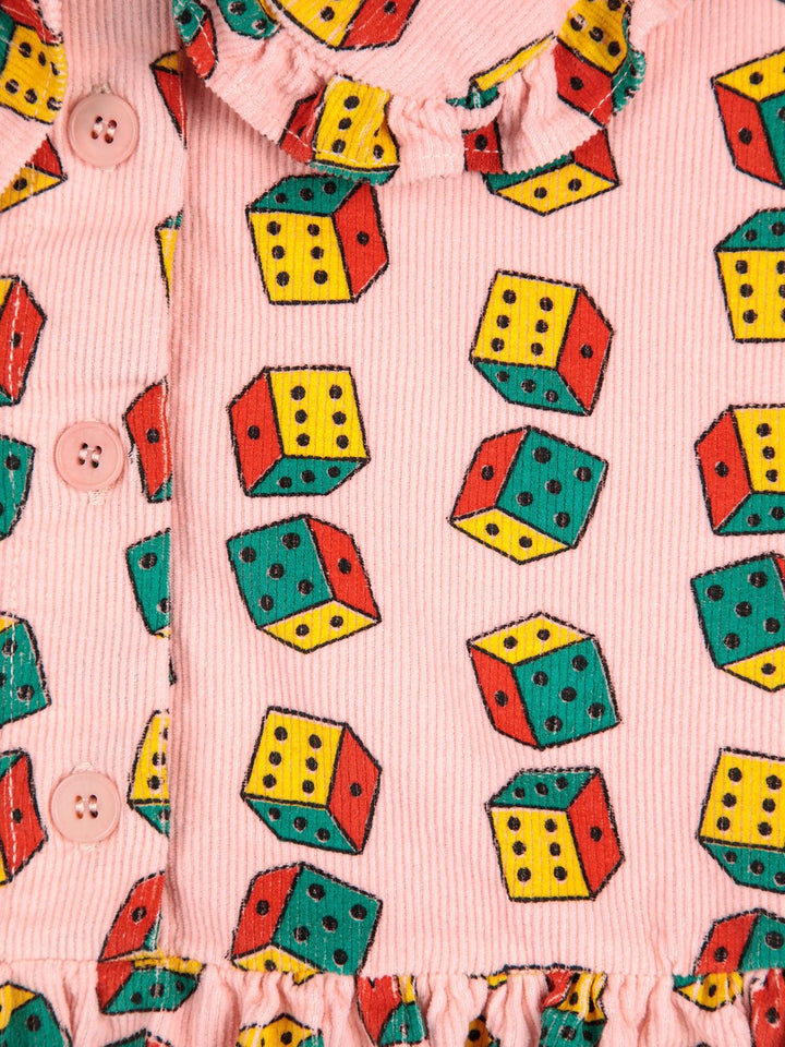 Dices All Over Corduroy Dress by Bobo Choses - Petite Belle