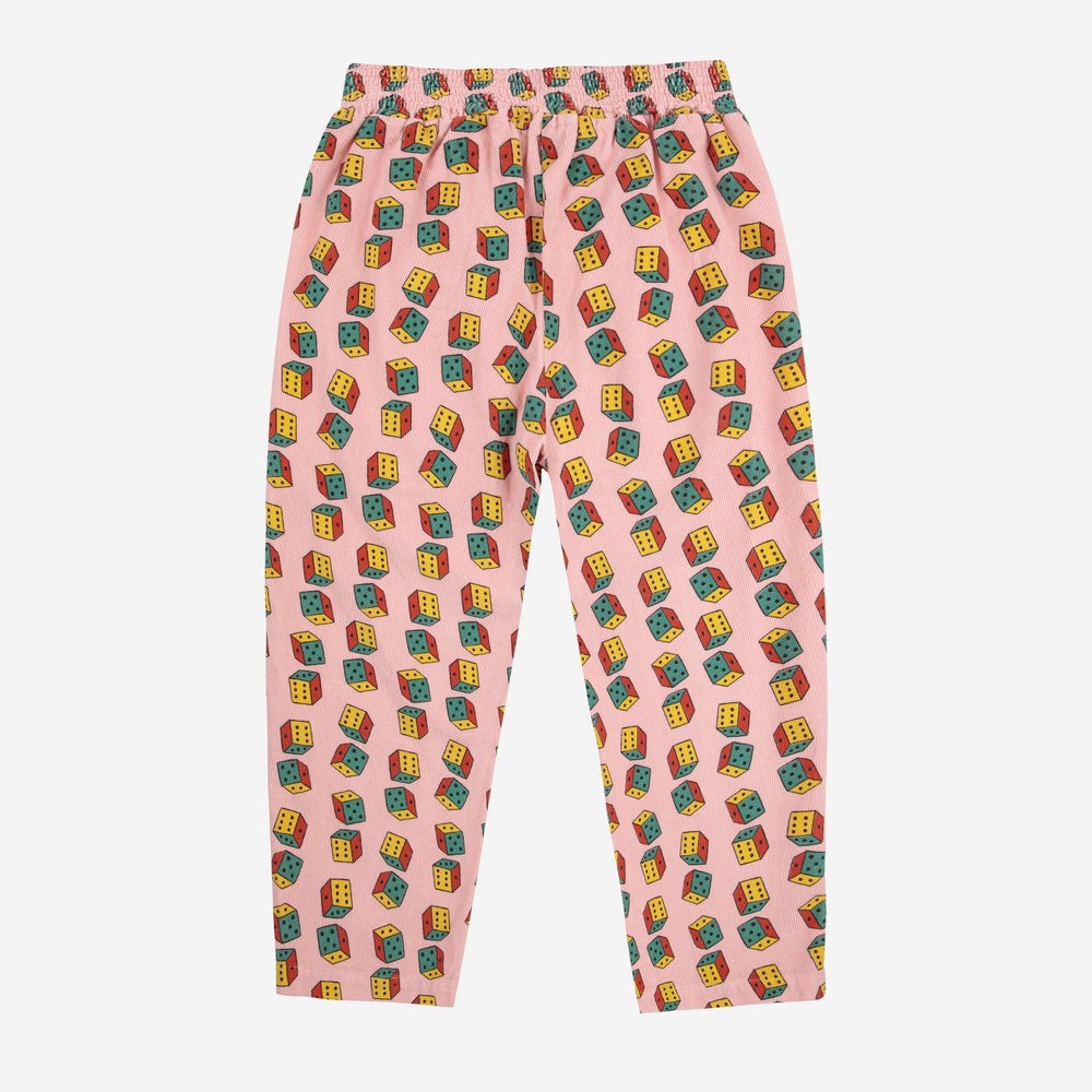 Dices All Over Corduroy Pants by Bobo Choses - Petite Belle