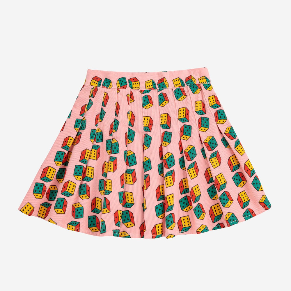 Dices All Over Corduroy Skirt by Bobo Choses - Petite Belle