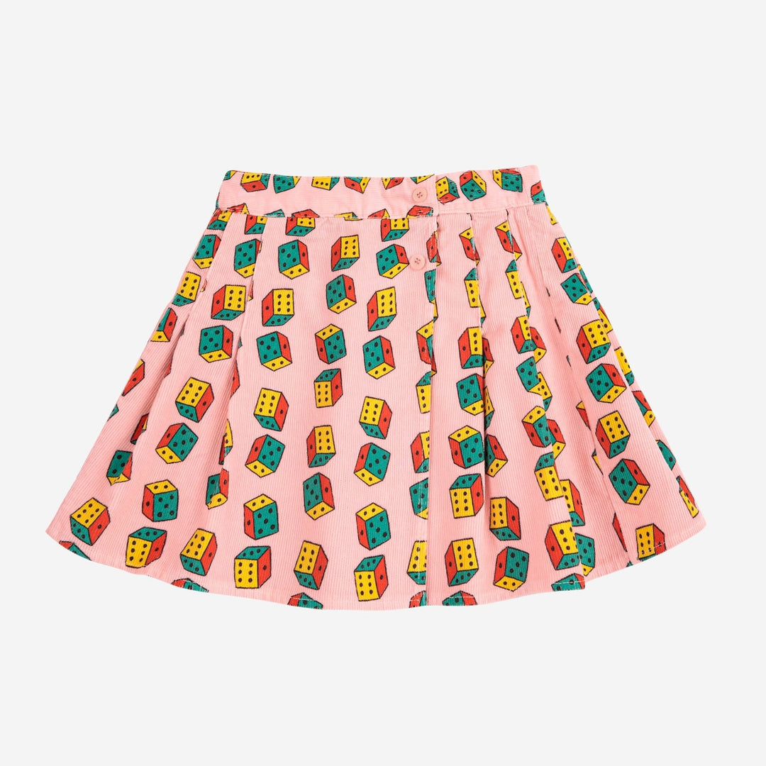 Dices All Over Corduroy Skirt by Bobo Choses - Petite Belle
