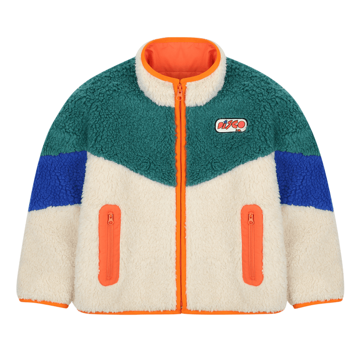 Disco Dumble Zip - Up Jacket by Jelly Mallow - Petite Belle