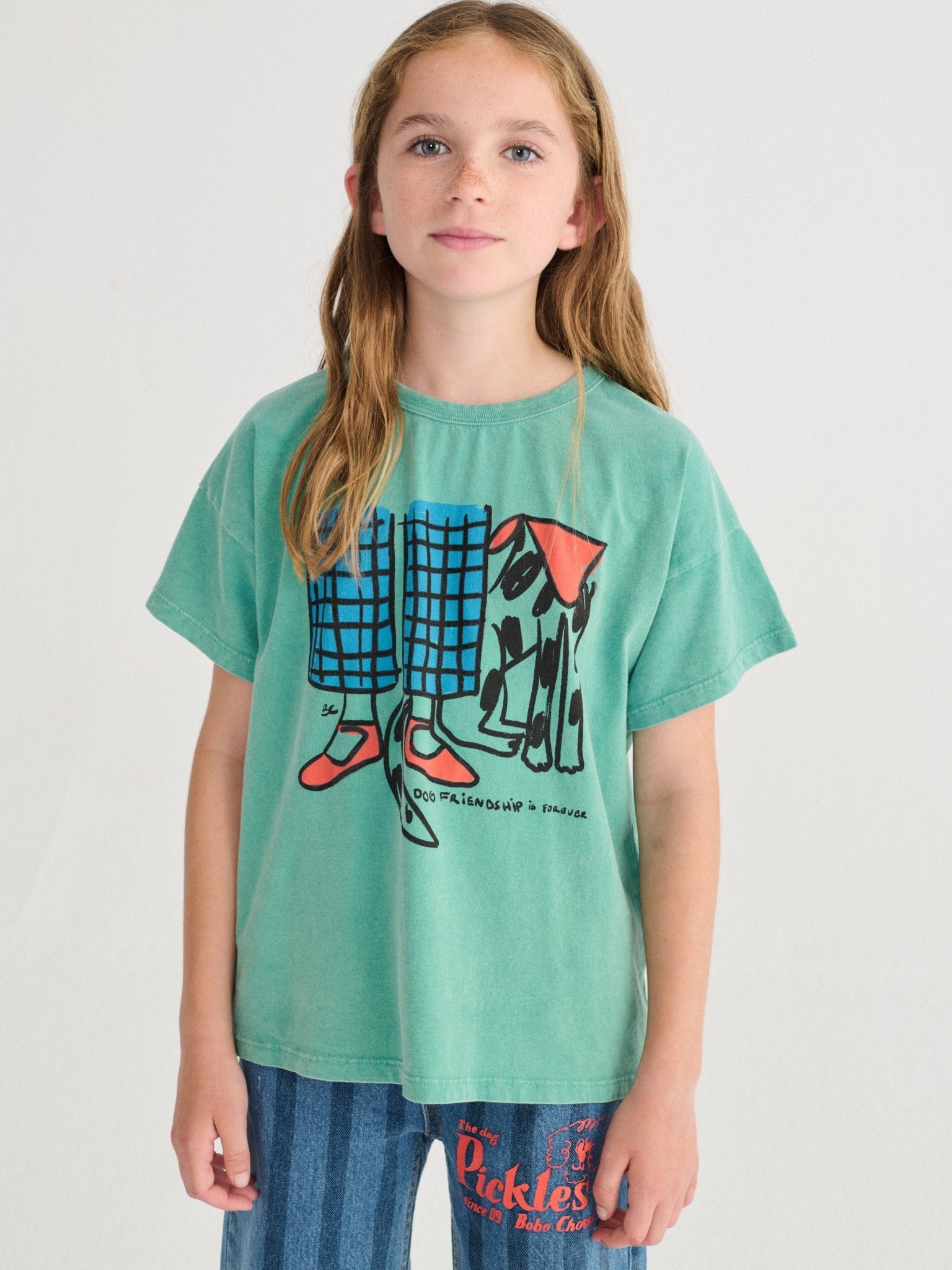 Dog Friendship Tee by Bobo Choses - Petite Belle | UK Stockist