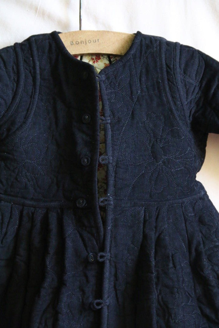 Dress Coat in Aline Print by Bonjour - Petite Belle