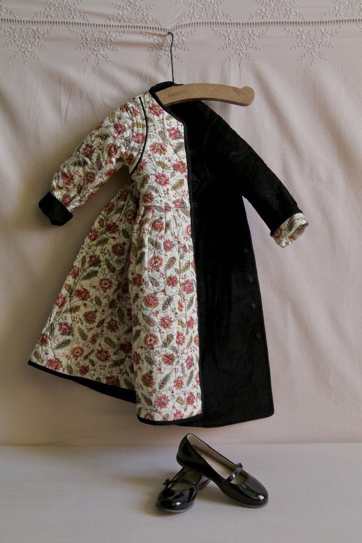 Dress Coat in Aline Print by Bonjour - Petite Belle