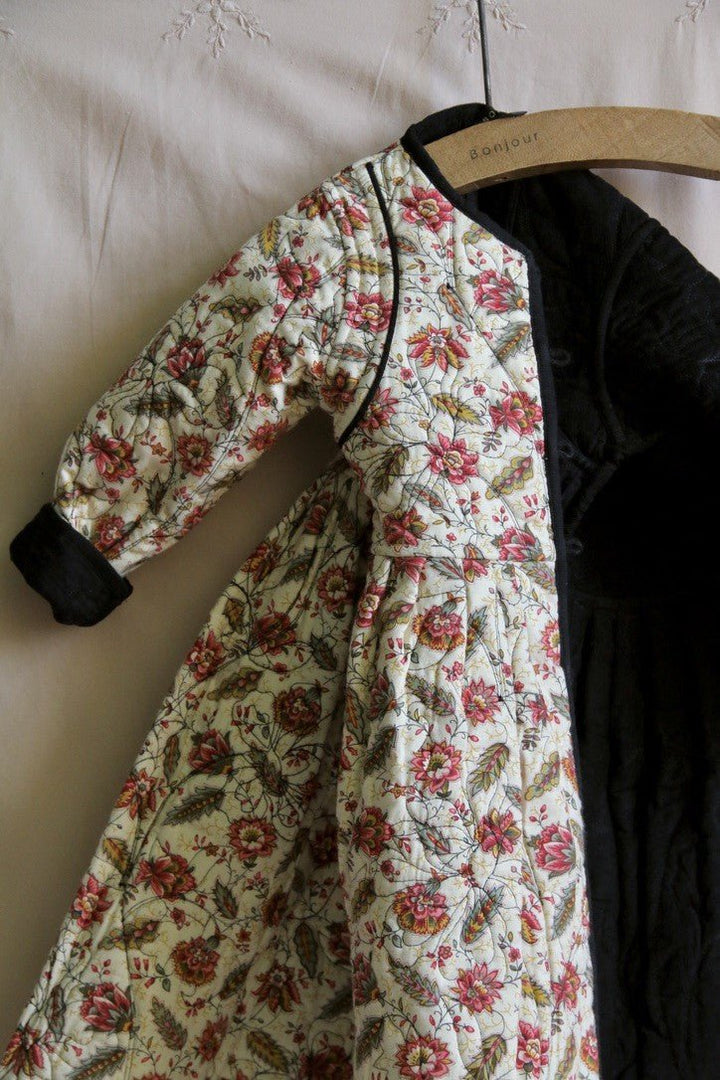 Dress Coat in Aline Print by Bonjour - Petite Belle