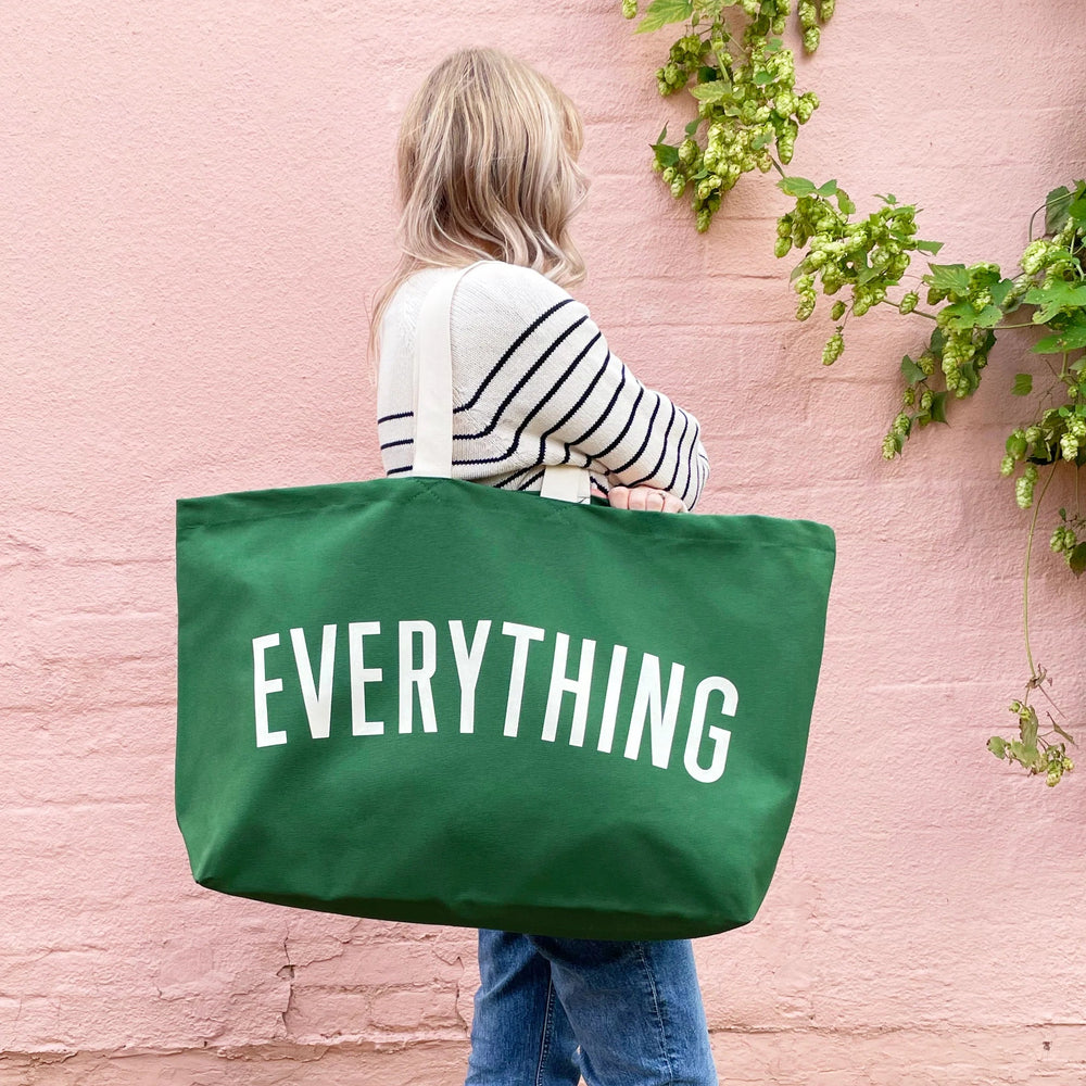 Everything - Forest Green REALLY Big Bag by Alphabet Bags - Petite Belle