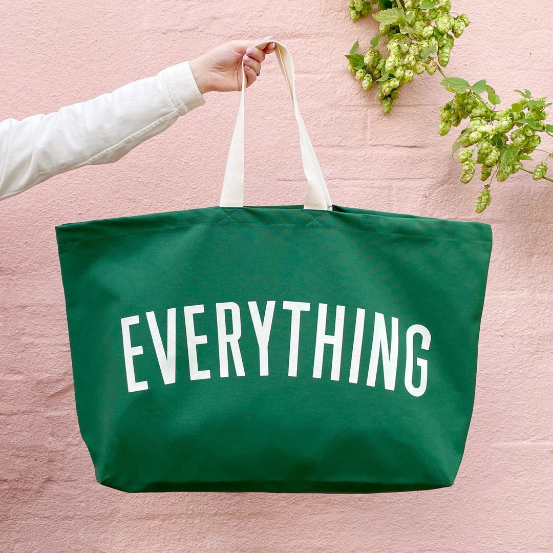 Everything - Forest Green REALLY Big Bag by Alphabet Bags - Petite Belle