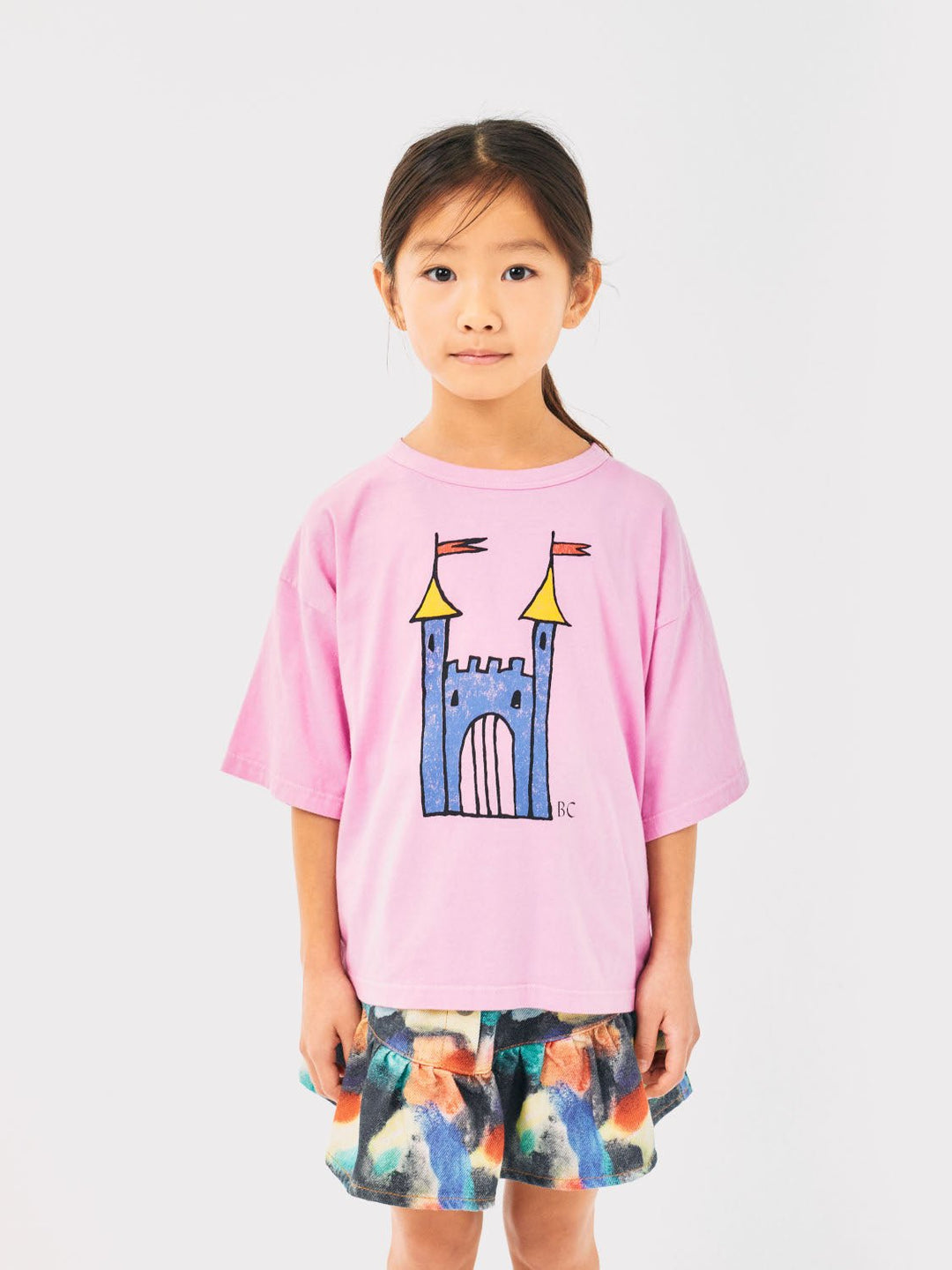 Faraway Castle Short Sleeves Tee by Bobo Choses - Petite Belle