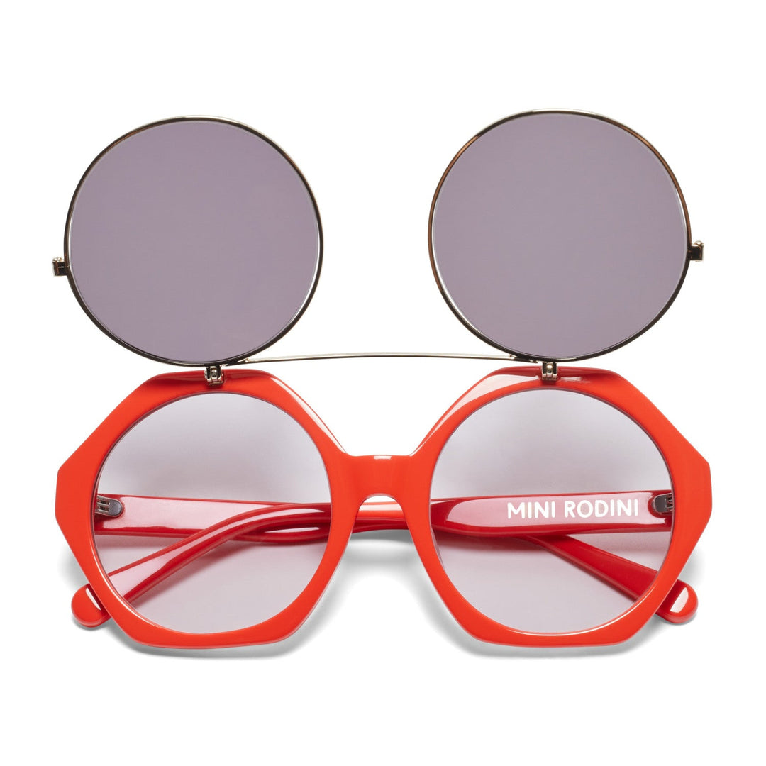 Flip Up Sunglasses in Red by Mini Rodini - Petite Belle