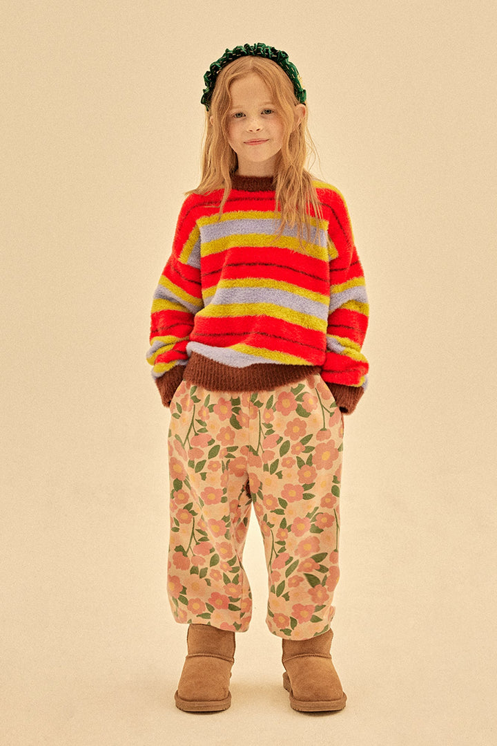 Floral Aladdin Pants by Jelly Mallow - Petite Belle