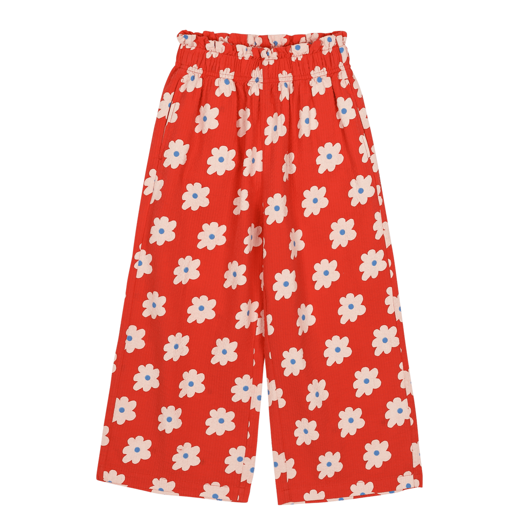 Floral Wide Pants by Jelly Mallow - Petite Belle