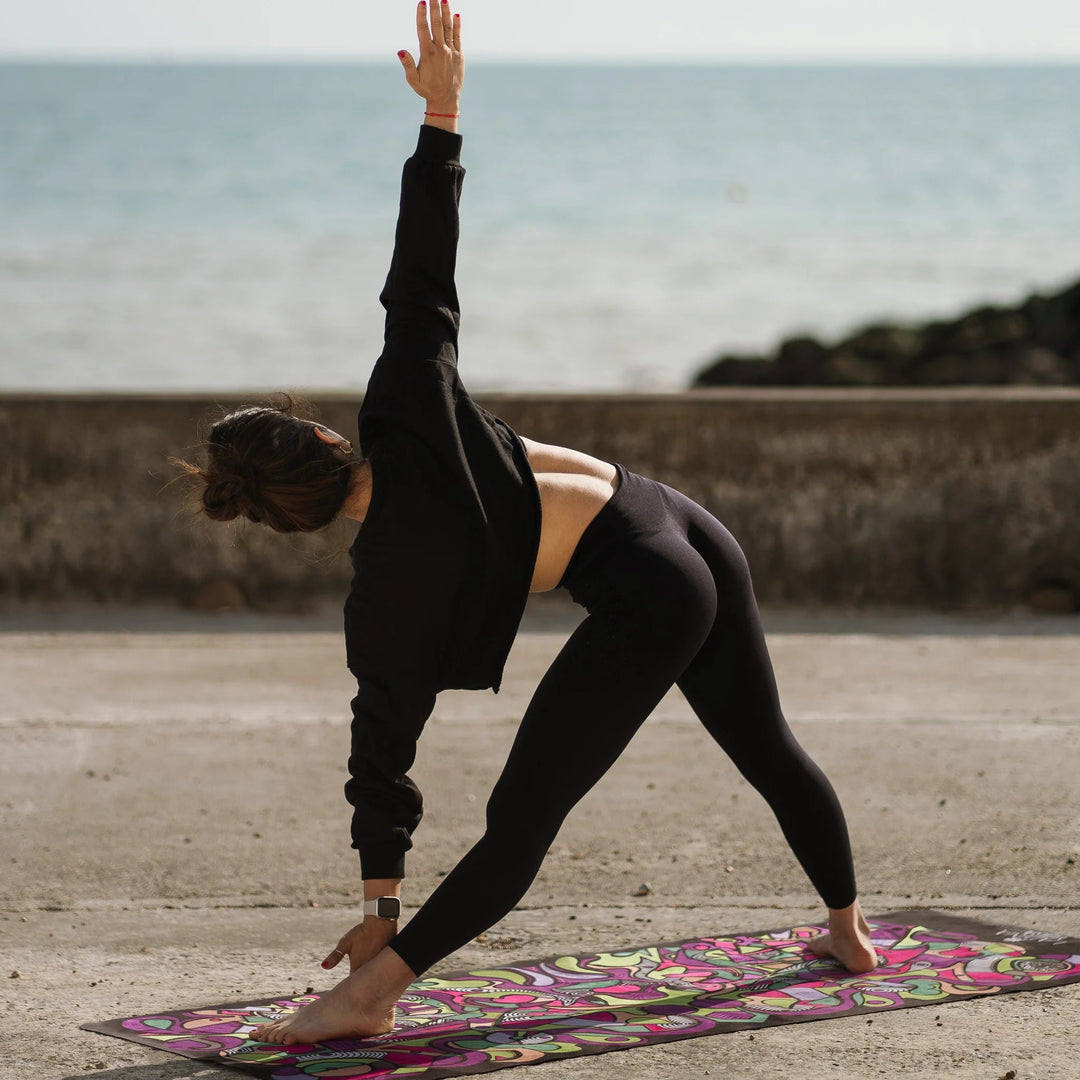 Flow Travel Yoga Mat by Ladina Yoga - Petite Belle