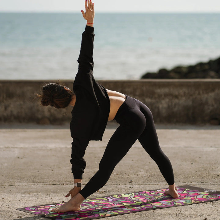 Flow Travel Yoga Mat by Ladina Yoga - Petite Belle