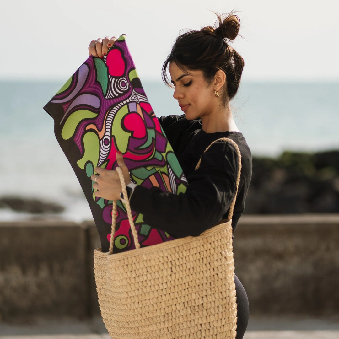 Flow Travel Yoga Mat by Ladina Yoga - Petite Belle