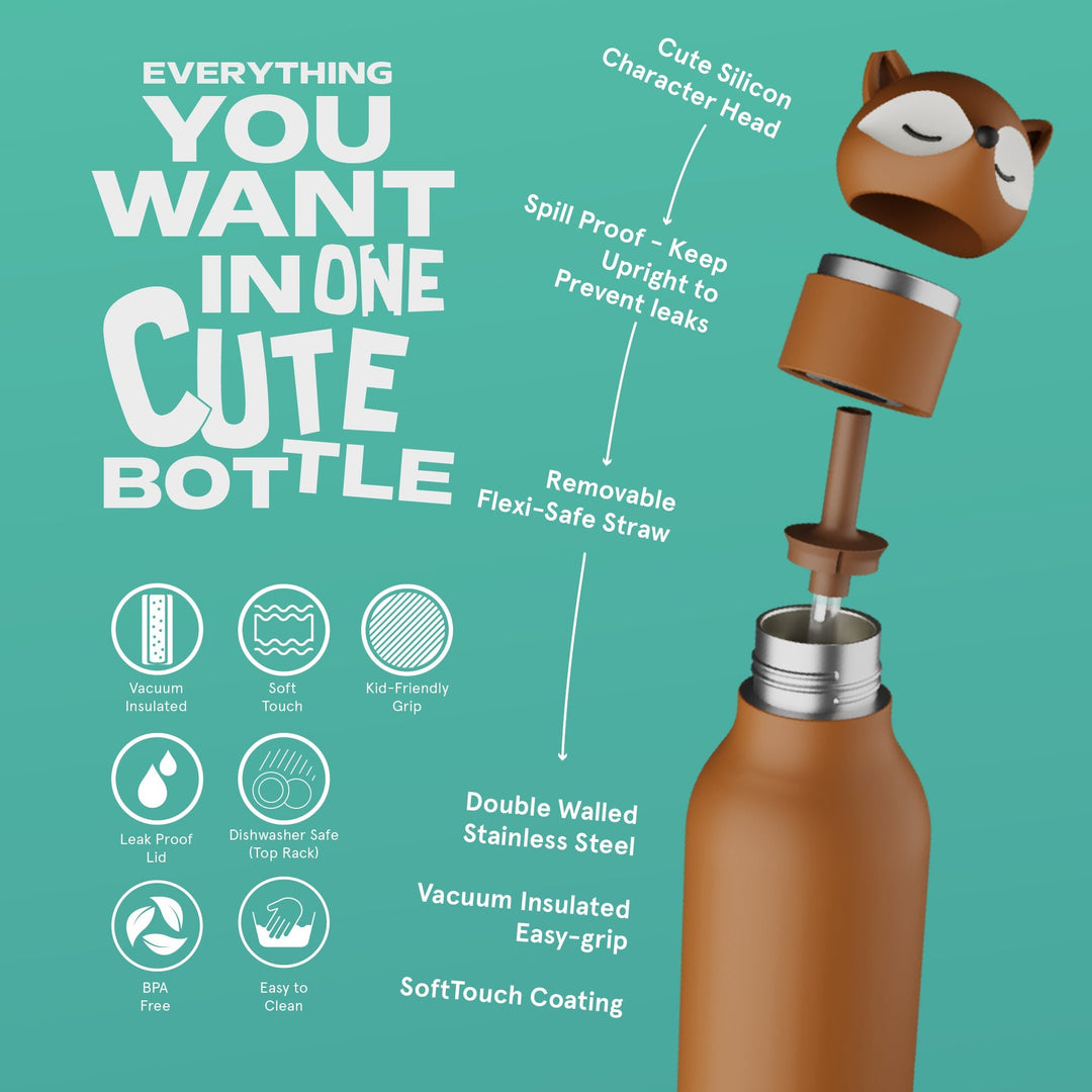 Fox Bestie Bottle by Asobu - Petite Belle