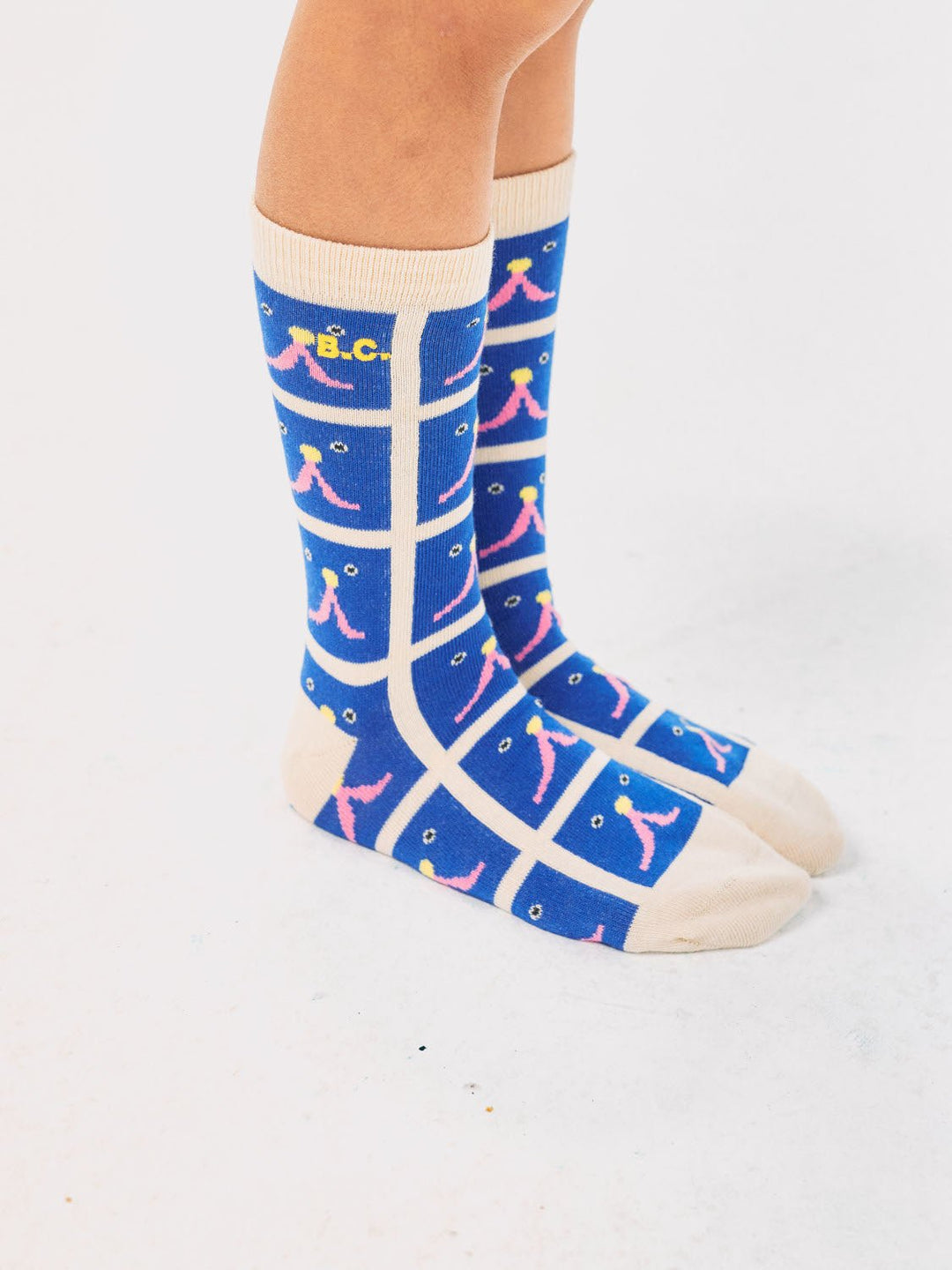 Funny Face Long Socks by Bobo Choses - Petite Belle