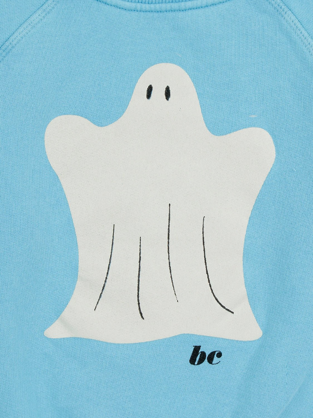 Funny Ghost Raglan Sleeve Sweatshirt by Bobo Choses - Petite Belle