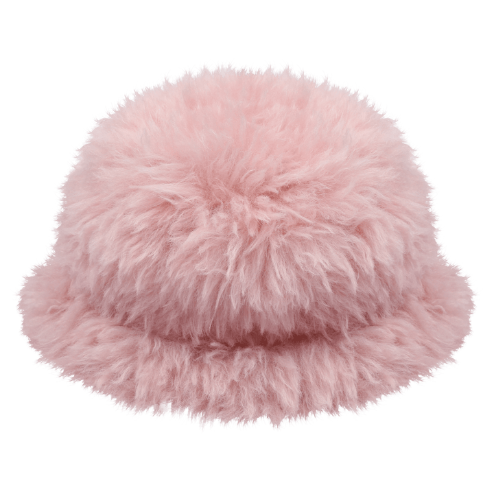 Fur Bucket Hat in Pink by Jelly Mallow - Petite Belle