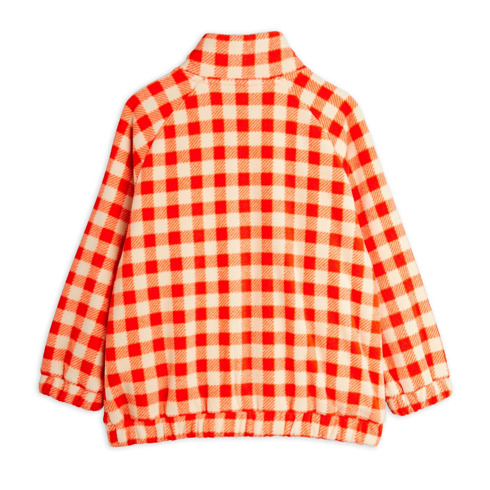 Gingham Fleece Jacket by Mini Rodini - Petite Belle
