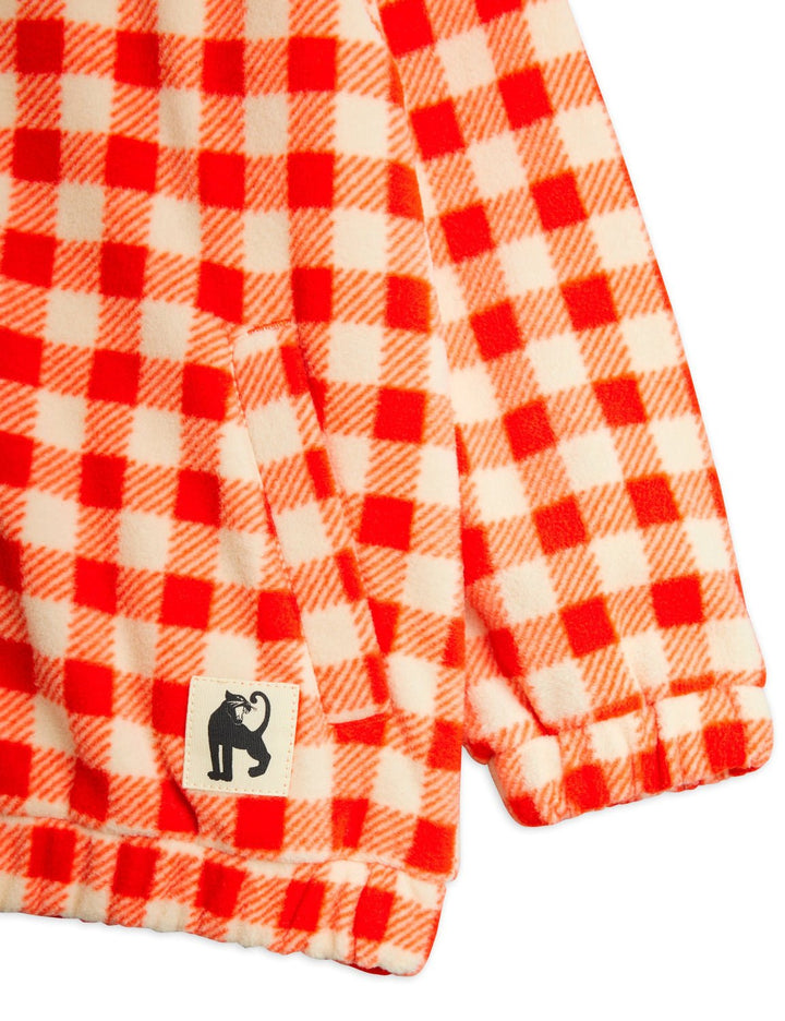 Gingham Fleece Jacket by Mini Rodini - Petite Belle
