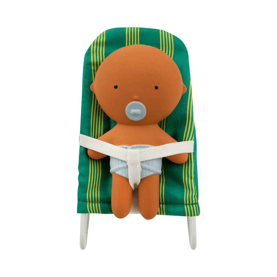 Gommu Pocket Striped Bouncing Chair - Petite Belle