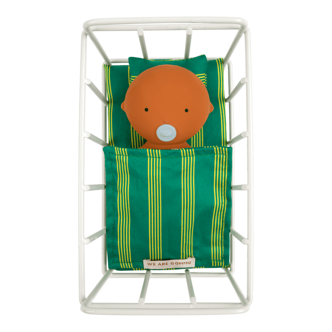 Gommu Pocket Striped Crib - Petite Belle