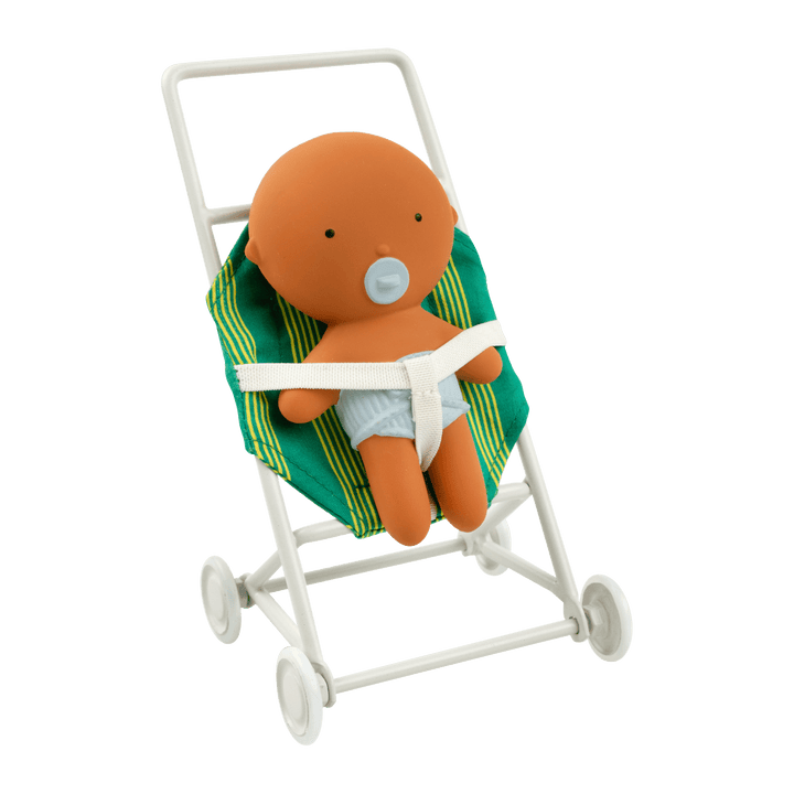 Gommu Pocket Striped Stroller - Petite Belle