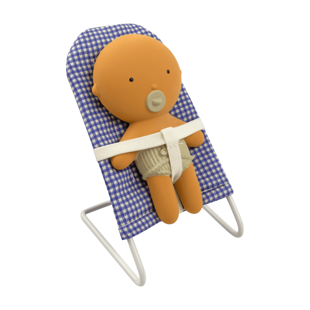 Gommu Pocket Vichy Bouncing Chair - Petite Belle