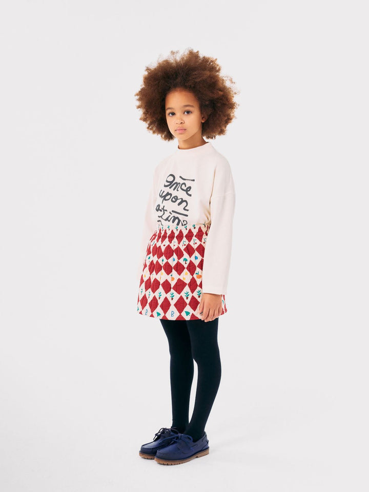 Harlequin All Over Quilted Skirt by Bobo Choses - Petite Belle