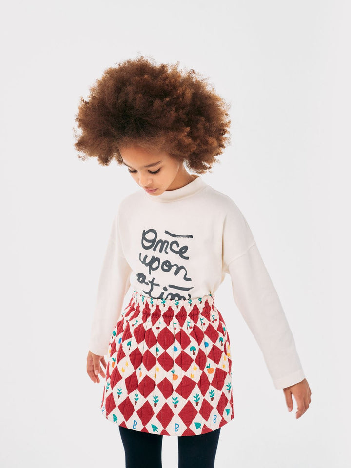 Harlequin All Over Quilted Skirt by Bobo Choses - Petite Belle