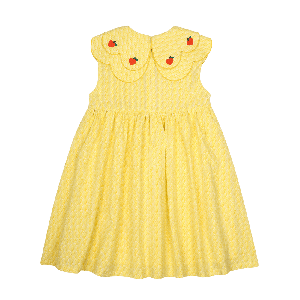 Heart Cherry Scallop Dress by Jelly Mallow - Petite Belle