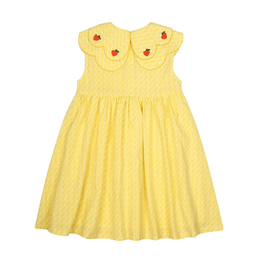 Heart Cherry Scallop Dress by Jelly Mallow - Petite Belle