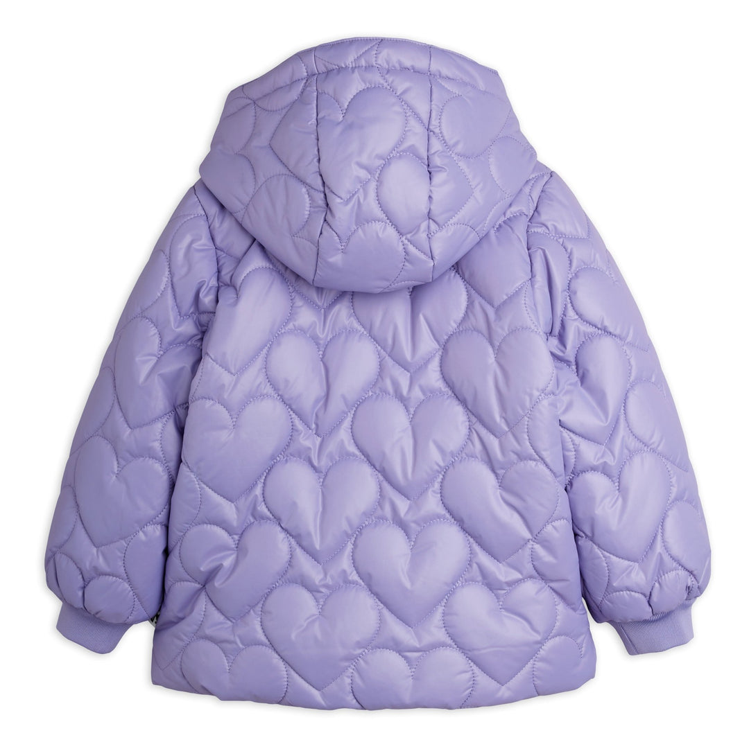 Heart Quilted Puffer Jacket by Mini Rodini - Petite Belle