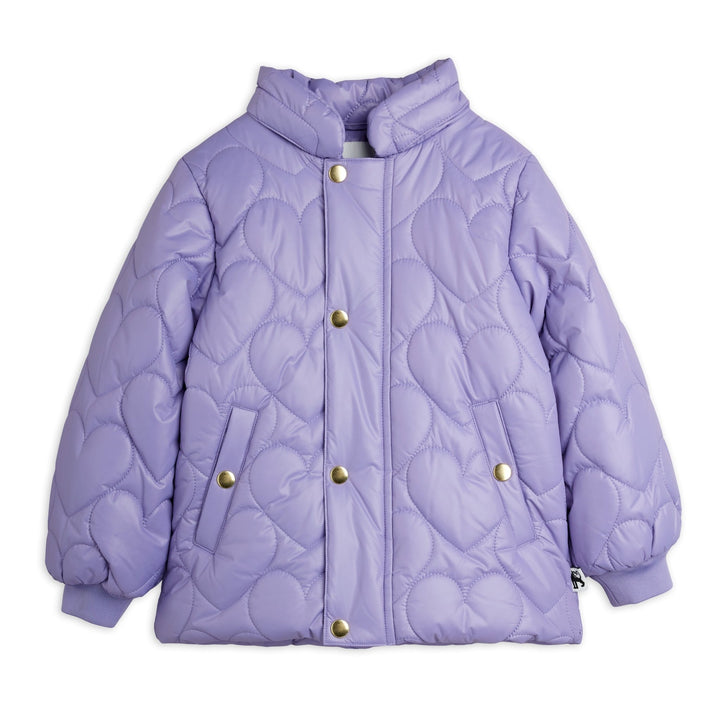Heart Quilted Puffer Jacket by Mini Rodini - Petite Belle