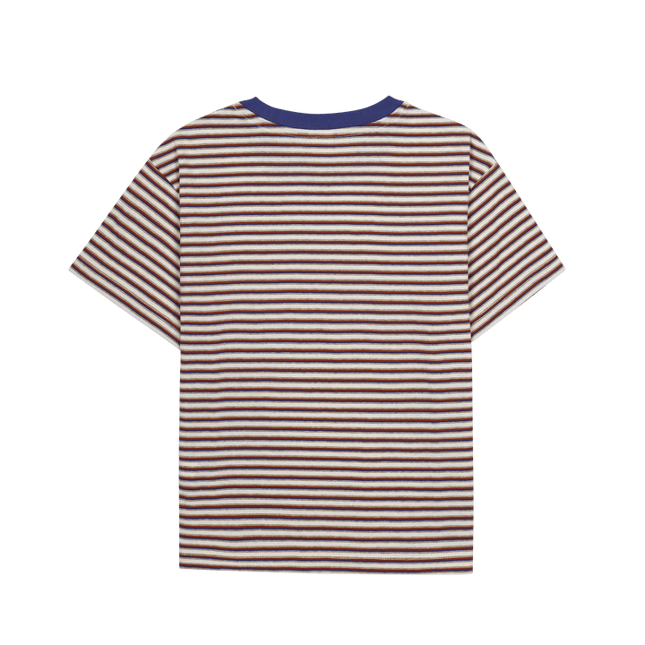 Heartchain Stripe Tee in Navy by Jelly Mallow - Petite Belle