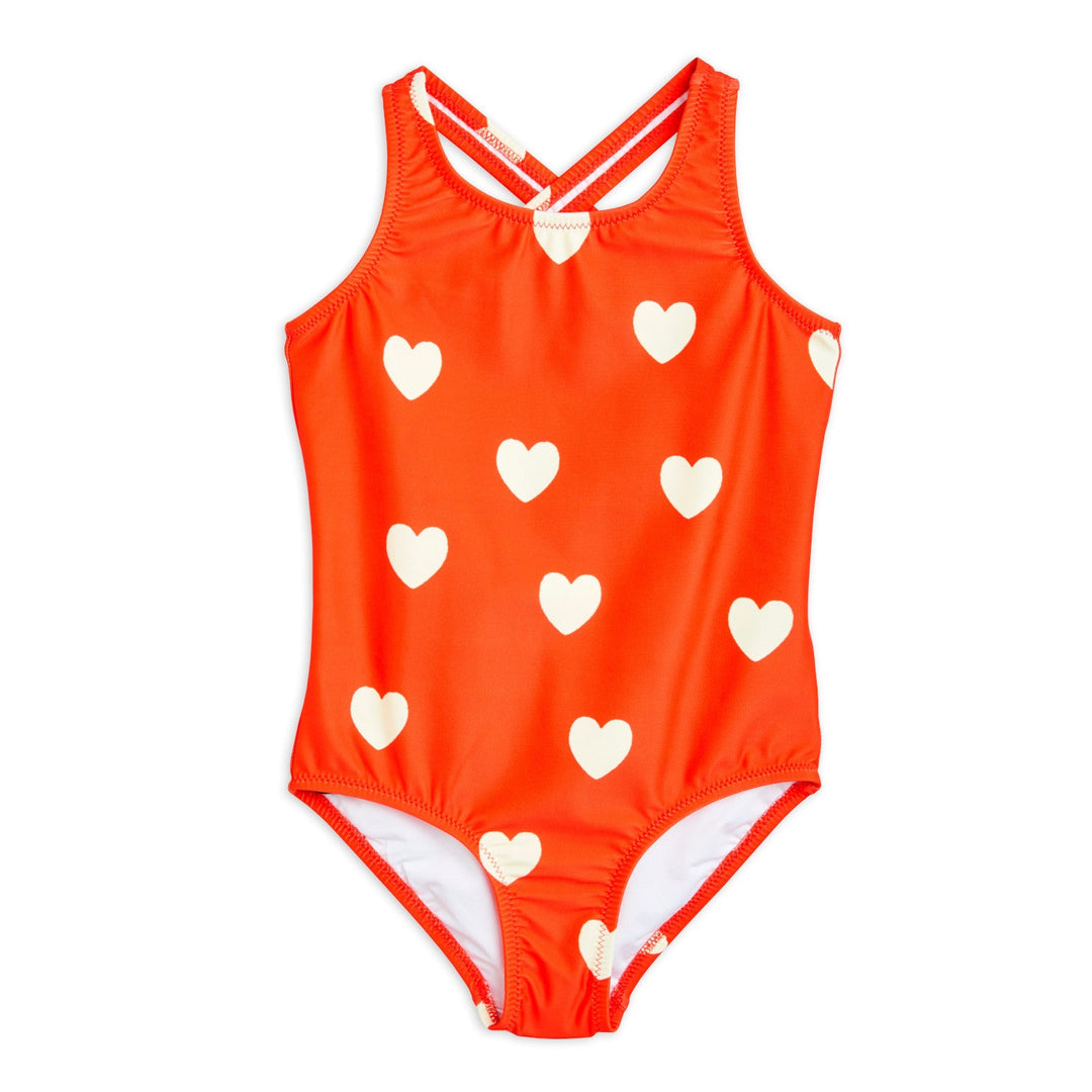 Hearts UV Swimsuit by Mini Rodini - Petite Belle