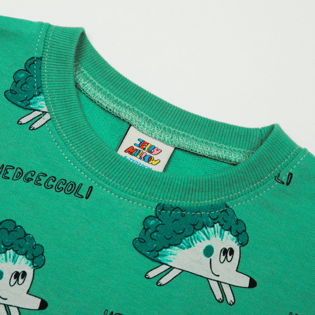 Hedgehog Pigment Sweatshirt by Jelly Mallow - Petite Belle