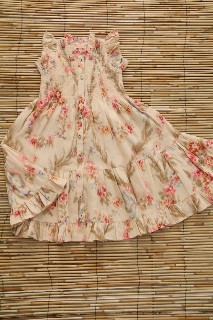 Ibiza Dress in Antoinette Print by Bonjour - Petite Belle