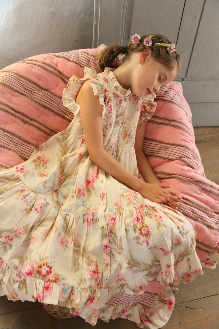 Ibiza Dress in Antoinette Print by Bonjour - Petite Belle