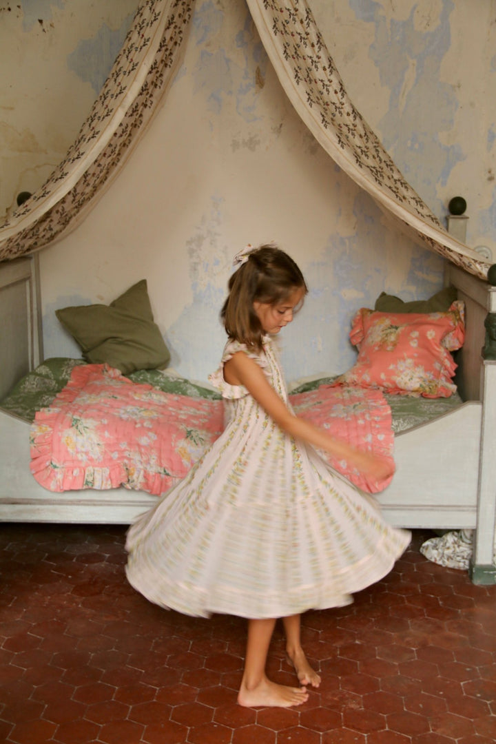 Ibiza Dress in Farandole Flowers by Bonjour - Petite Belle