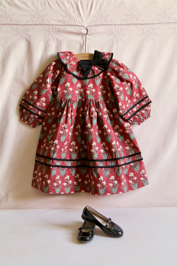 Iris Print Dress by Bonjour - Petite Belle