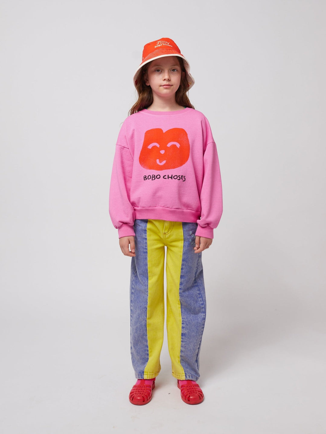 Joyful Face Sweatshirt by Bobo Choses - Petite Belle